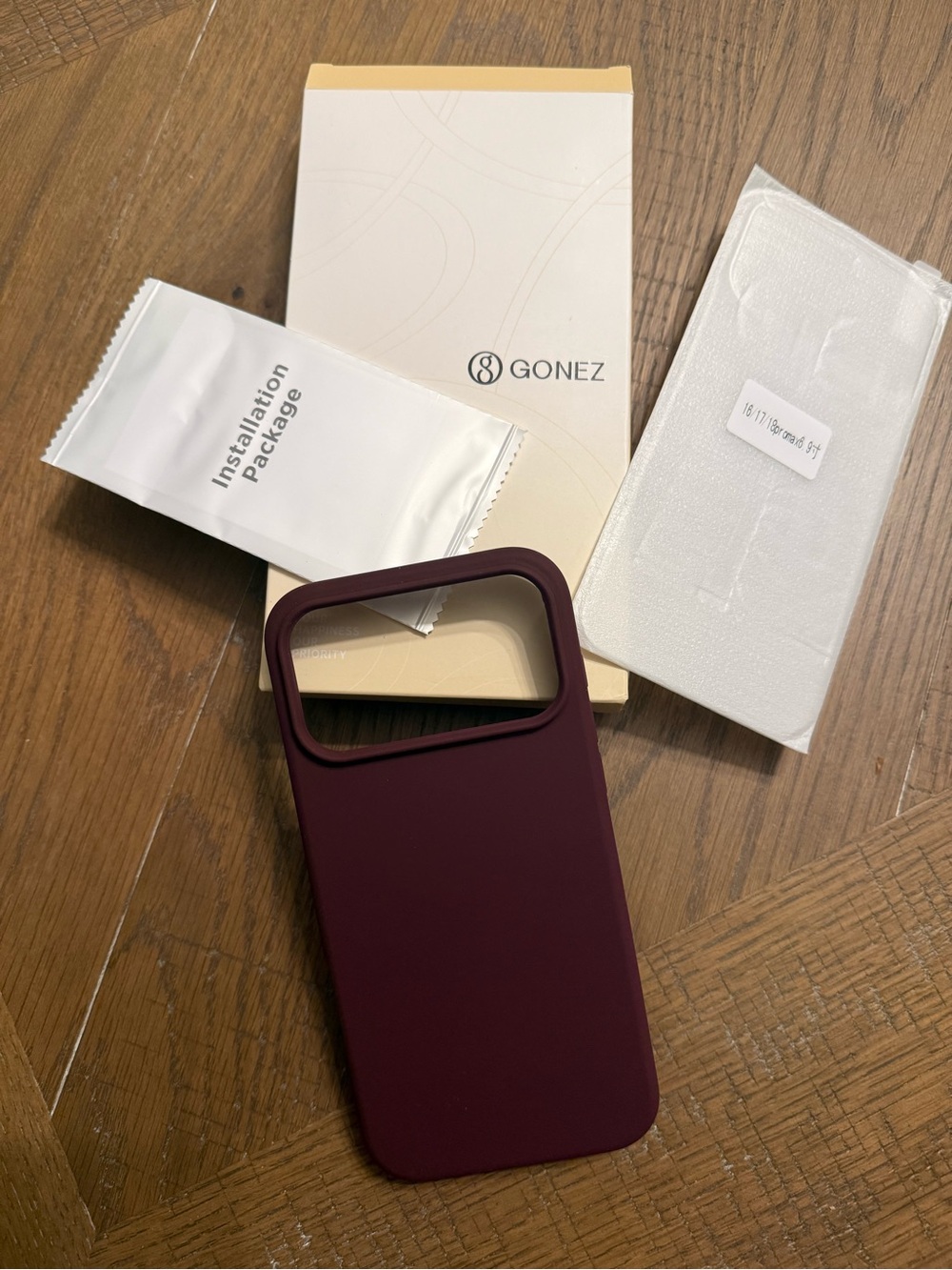 Burgundy Case for IPhone 17/18 Pro Max